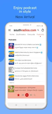 Southradios Tamil FM Radio HD android App screenshot 1